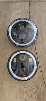 Tatra,v3s,multicar led svetla 178mm 7' (angel eyes) - 2