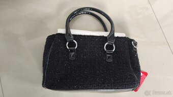 Čierno biela kabelka - 2