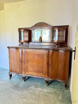 Retro sekretár z masívneho dreva – zachovalý stav - 2