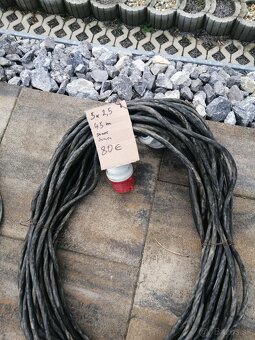 Predlžovacie káble 400 V - 2