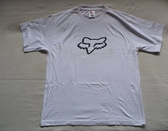 Fox kvalitné tričko biele - 2