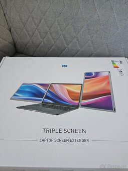 Kwumsy triple screen S6 - rozšíriteľný monior pre notebook - 2