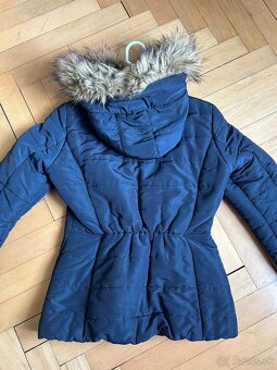 Dámska modrá bunda - 2