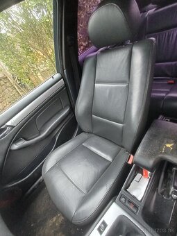 Kožené sedačky bmw e46 sedan -nesklopné - 2