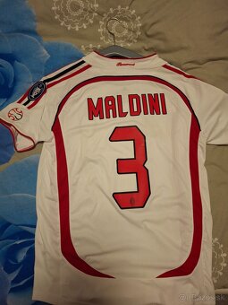 Retro futbalový dres AC Miláno, Paolo Maldini - 2