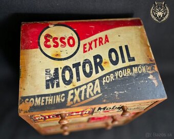 VINTAGE DEKORATÍVNA VITRÍNA SO 6 ZÁSUVKAMI – RETRO ŠTÝL - 2