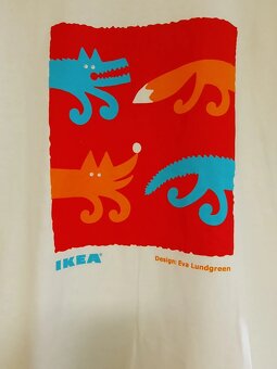 tričko ikea vlk veľkosť 128. Materiál 100% bavlna. - 2