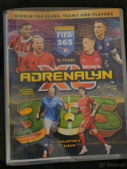 Kartičky futbalistov Adrenalyn XL 2025 - 2