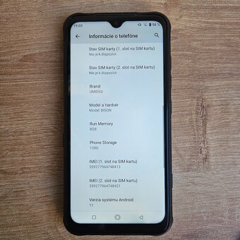 Mobilny telefon Umidigi Bison + darceky - 2