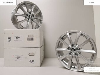 Vw Passat, Škoda Superb alu disky R17 5x112 ET40 7J 1201 - 2