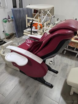 Luxusní Spa pedikérské křeslo AKCE červené - 2