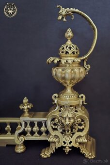 Monumentálna krbová zábrana – 19. storočie - 2