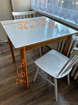 Stôl a 2 stoličky - 2