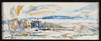 Jozef Jackanič - Zima 1988 olej - 2