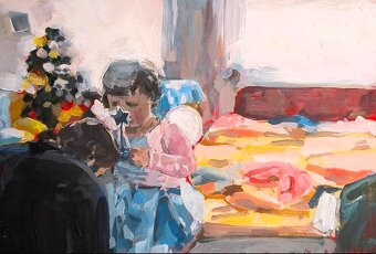 Ponúkam maľovanie na zákazku aj predaj mojich prác - 2