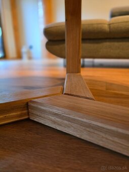 Dubový konferenčný stolík, stôl - 2