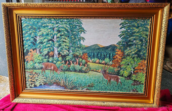 Retro rám obrazu - 2