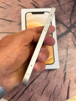 iPhone 12 White 64 batéria 100% top stav - 2