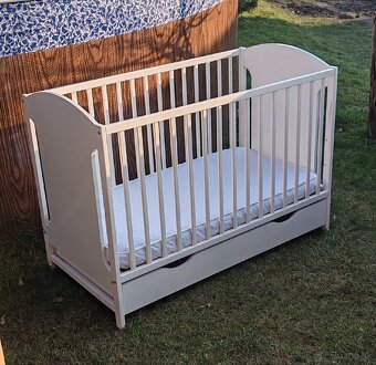 Detská postieľka so šuflikom - 2