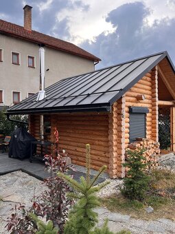 Sauna zrubová - mobilná - 2