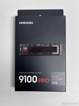 nerozbalene SAMSUNG SSD NVME 9100 PRO 8TB - 2