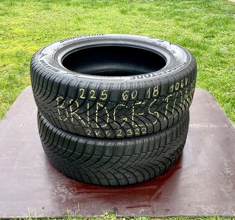 225/60 r18 zimné BRIDGESTONE - 2