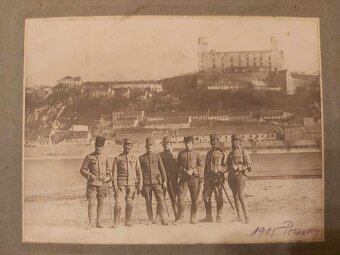Stará vojenská fotografia Bratislavy z roku 1915 - 2