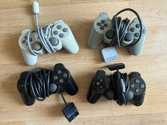 Playstation 2 FAT + 6 ovládačov + príslušenstvo - 2