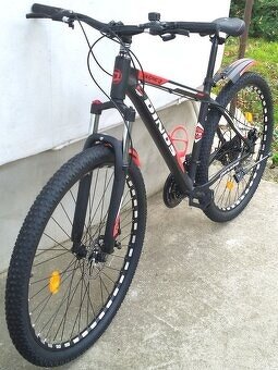 Horský odpružený bicykel 29 kolesá hlinikový rám - 2