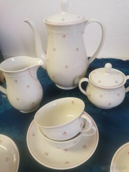 Starožitna porcelánová sada, čajový set - 2