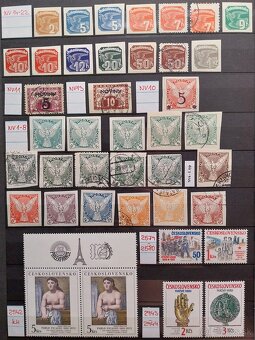 Známky ČSR – 1 - 2