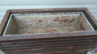 Drevený kvetináč - 2