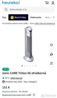 Čistička vzduchu Ionic care - 2