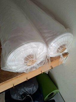 Bavlnená látka plátno Biela - 2