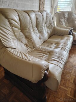 Kožená sedacia súprava - 2