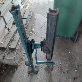 Lanový zdvihák + ručné zdviháky - 2