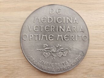 Medaila - V.A.Kovanič - L.Pasteur - 2