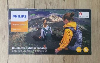Prenosný reproduktor Philips TAS4807B, čierny, 10W - 2