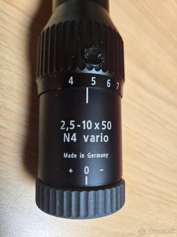Puškohĺad Docter-Noblex 2.5-10x50 červený bod Varipoint - 2