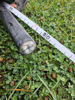 Kábel pevný AYKY-J 4x25 PVC, čierny, Množstvo 17,3 m - 2