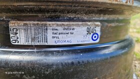 8x Pneu, 4x Disk, 4x Puklice 16" 205/55R16, 5x 108, ET 37 - 2