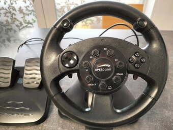 Volant s pedálmi pre PS3, PC - 2