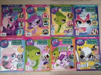 Littlest pet shop a My little pony časopisy - 2
