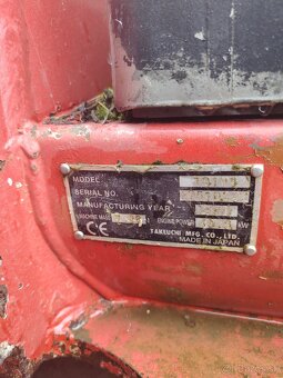 Bager takeuchi 7,5t - 2