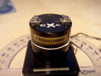 Retro panelový mikro-ampérmetr, Nový - 2