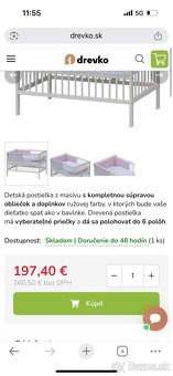 Detska postielka - 2