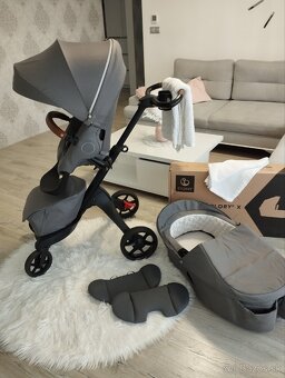 Kočík Stokke Xplory X grey modern - 2