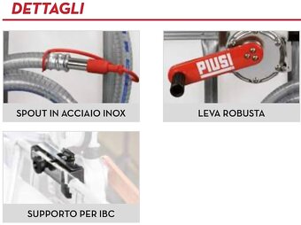 Piusi rucne cerpadlo Voda/AdBlue pre IBC - 2