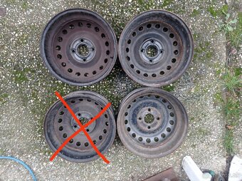 Plechové disky 4x100r13 - 2
