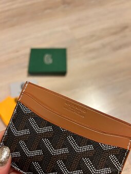 Goyard cardholder /peňaženka - čierno/hnedý (GO1) - 2